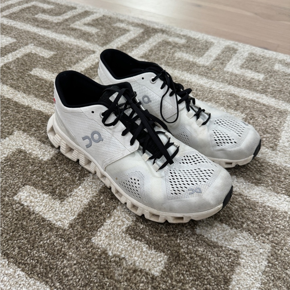 On Cloud X White Black